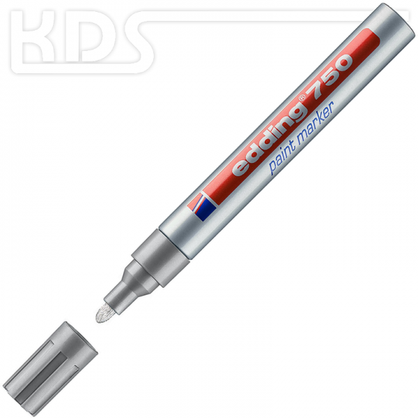 Edding 750 Lackmarker, silber-metallic