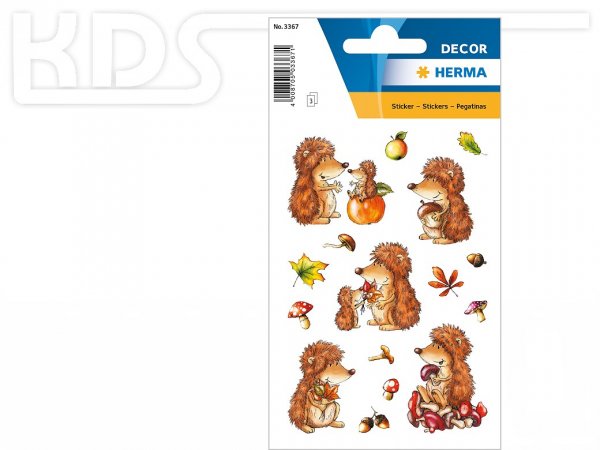 Herma Stickers 'Hedgehogs'