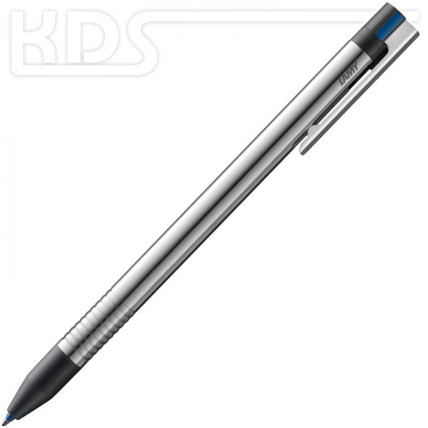 LAMY 'logo 3-color ballpoint pen' (model 405), stainless steel