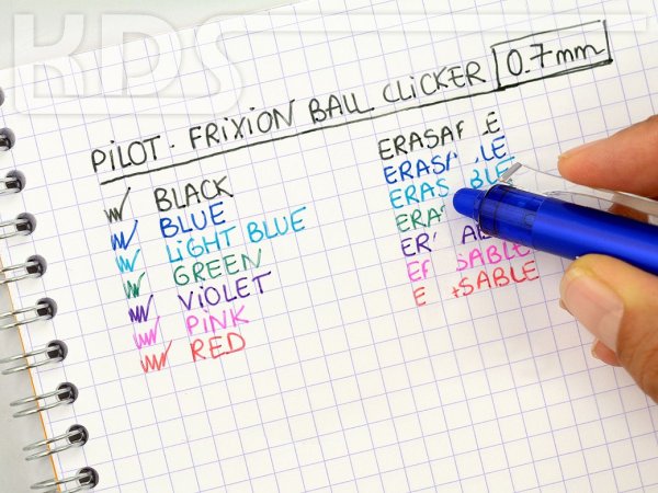 Pilot Tintenroller FriXion Clicker 0.7 (M) BLRT-FR7-G, grün