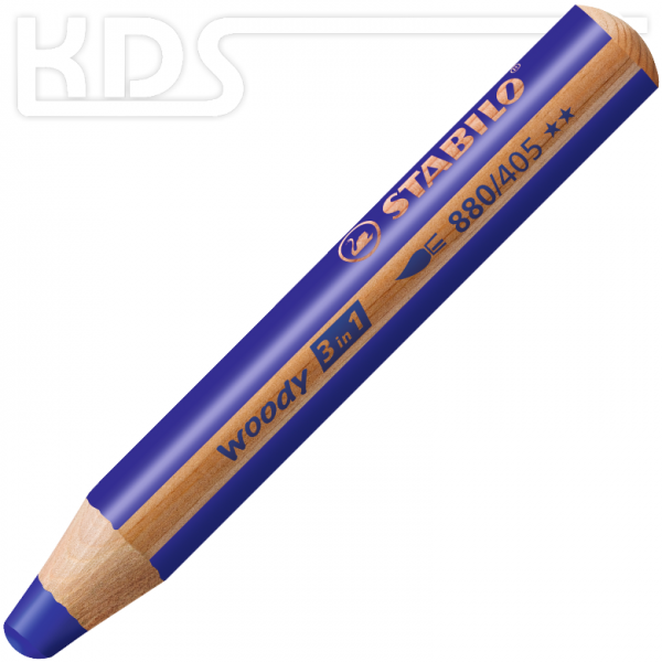 Stabilo colored pencil Woody 3-in-1 - ultramarine