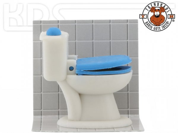 Eraser 'WC' - Trendhaus 931160, BLUE