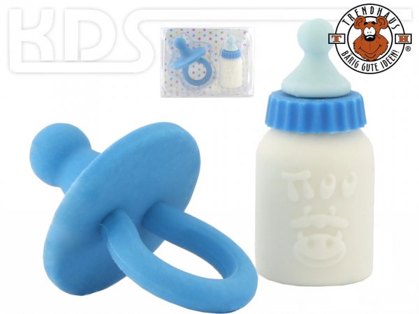 Eraser 'Baby Basics'  -  Trendhaus 937070, BLUE