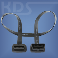 OBD-2 Cable-Extension P-1 / 0.6m (J1962M right-angle -> J1962F)