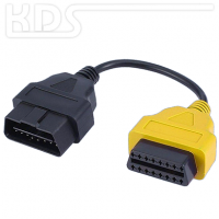 OBD Adapter cable Multiecuscan A3 / yellow (J1962F - J1962M)