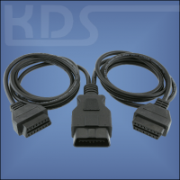 OBD-2 Kabel Y-Adapter K-2 - (J1962 M-2xF) // Y-Splitter