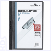 Clip Folders Durable Duraclip 30, schwarz