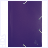 Eckspanner-Mappe Exacompta 55918E, A4, PP,  violett