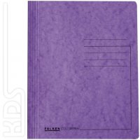 Falken Schnellhefter, Colorspan-Karton, 355g, DIN A4, violett
