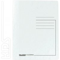 Falken Schnellhefter, Colorspan-Karton, 355g, DIN A4, weiß