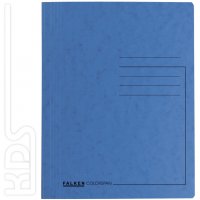 Falken Schnellhefter, Colorspan-Karton, 355g, DIN A4, hellblau