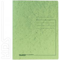 Falken Schnellhefter, Colorspan-Karton, 355g, DIN A4, hellgrün