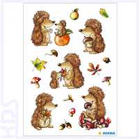 Herma Stickers 'Hedgehogs'