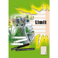 Landré (Hamelin) 'Limit' Schreibheft DIN A4 Lineatur 1, 16 Blatt