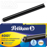 Pelikan Großraum-Tintenpatronen 4001 GTP/5, schwarz