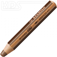 Stabilo colored pencil Woody 3-in-1 - brown