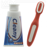 Eraser 'Brush Teeth'  -  Trendhaus 938954, RED